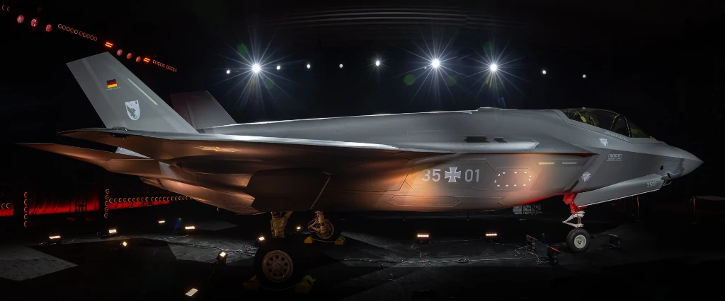 Винищувач F-35A для Повітряних сил Німеччини Винищувач F-35A для Повітряних сил Німеччини